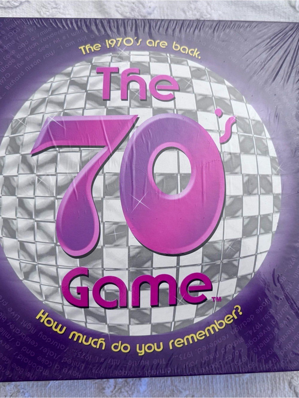 NEW-THE 70's GAME Adult game 2002 Complete